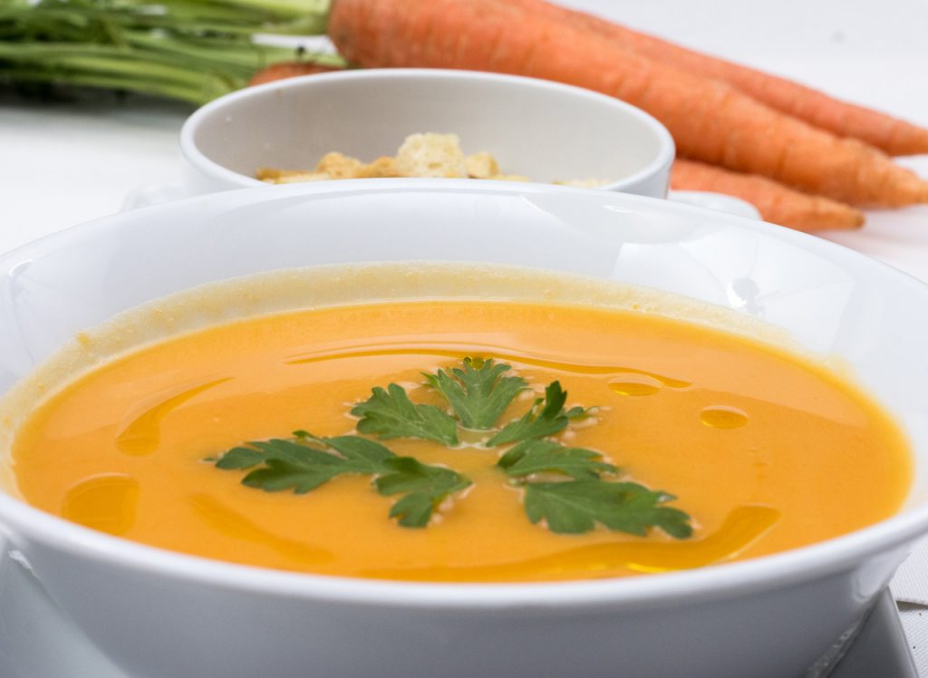 przepis na marchewkę - Zupa